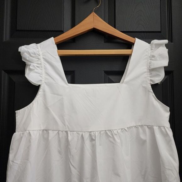 boohoo Plus Color Block Tiered Smock Dress                                   494 - Picture 6 of 13